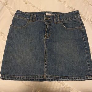 Vintage Calvin Klein denim mini